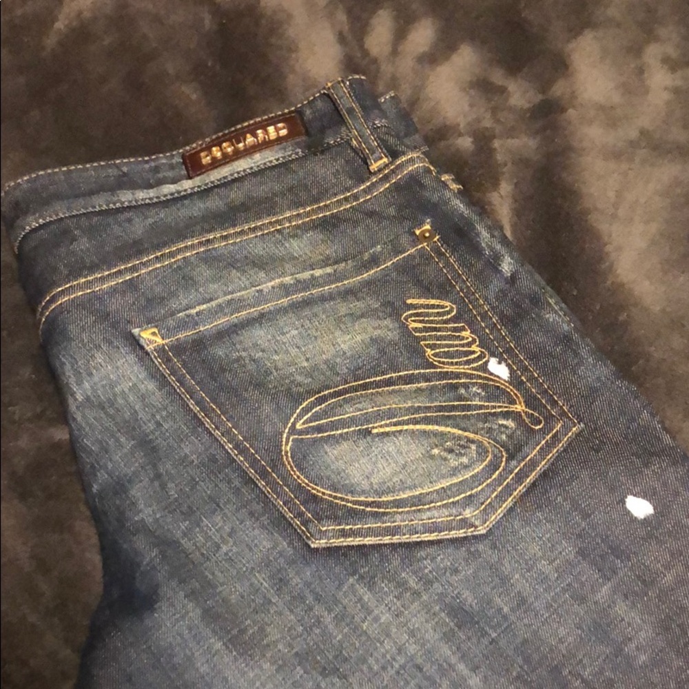COPY - Dsquared Denim size 50 Dean & Dan scripted